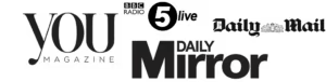 YOU Magazine, BBC Radio 5 Live, Daily Mail and Daily Mirror